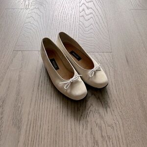 Bally suede ballerina flats